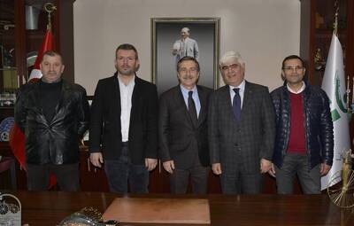 ŞEN'DEN BAŞKAN ATAÇ'A ZİYARET