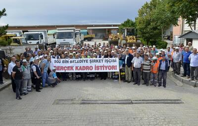 EMEKÇİLERLE BÜYÜK BULUŞMA