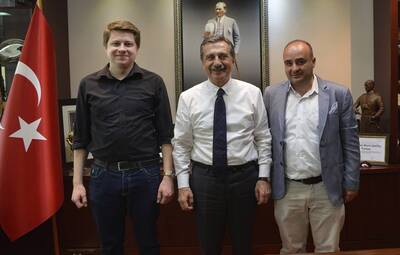LDP'DEN BAŞKAN ATAÇ'A ZİYARET
