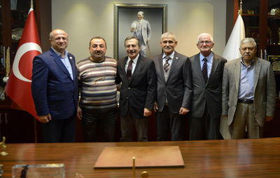 TEPEBAŞI KOLEJ SPOR'DAN ATAÇ'A ZİYARET