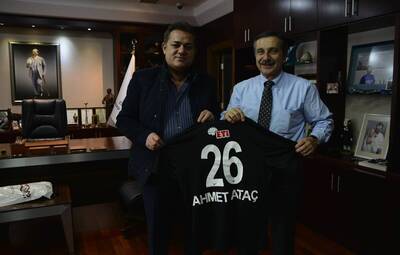 HALİL ÜNAL 'DAN AHMET ATAÇ 'A ZİYARET