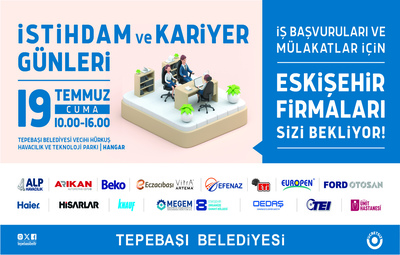 İŞVERENLER İLE İŞ ARAYANLAR TEPEBAŞI'NDA BULUŞACAK