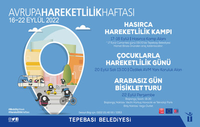 AVRUPA HAREKETLİLİK HAFTASI ETKİNLİKLER İLE KUTLANACAK