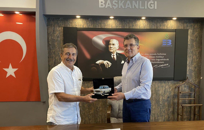 BAŞKAN ATAÇ'TAN ARSLAN VE GÜNEY'E ZİYARET