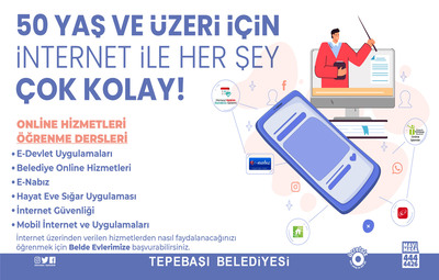 50 YAŞ VE ÜZERİ İÇİN İNTERNET İLE HER ŞEY ÇOK KOLAY