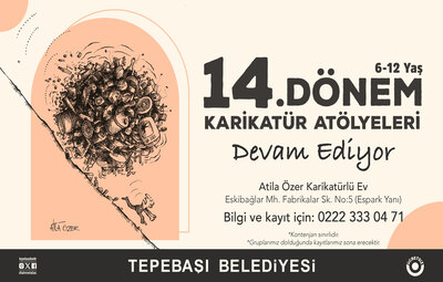 KARİKATÜR ATÖLYELERİNE KAYITLAR SÜRÜYOR