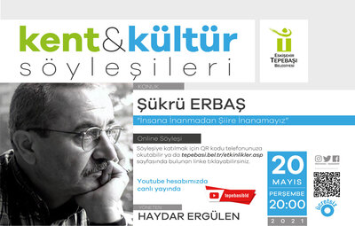 ŞÜKRÜ ERBAŞ ŞİİR SEVERLER İLE BULUŞACAK