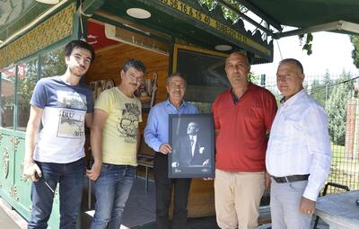 BAŞKAN ATAÇ'TAN TAKSİCİ ESNAFINA ZİYARET