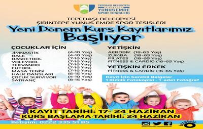 YUNUS EMRE SPOR TESİSLERİ YİNE DOLUP TAŞACAK