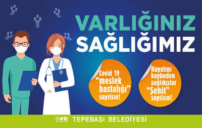 BAŞKAN ATAÇ'TAN SAĞLIK ÇALIŞANLARINA: VARLIĞINIZ SAĞLIĞIMIZDIR