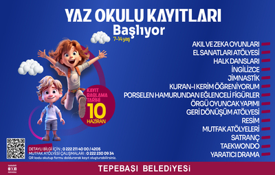 YAZ OKULU KAYITLARI 10 HAZİRAN'DA BAŞLIYOR